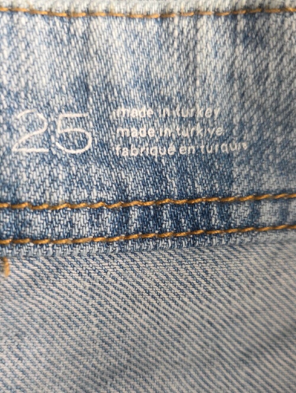 Pilcro Light Blue Wide-Leg Jeans with Patch Heart Detail - Picture 6 of 7